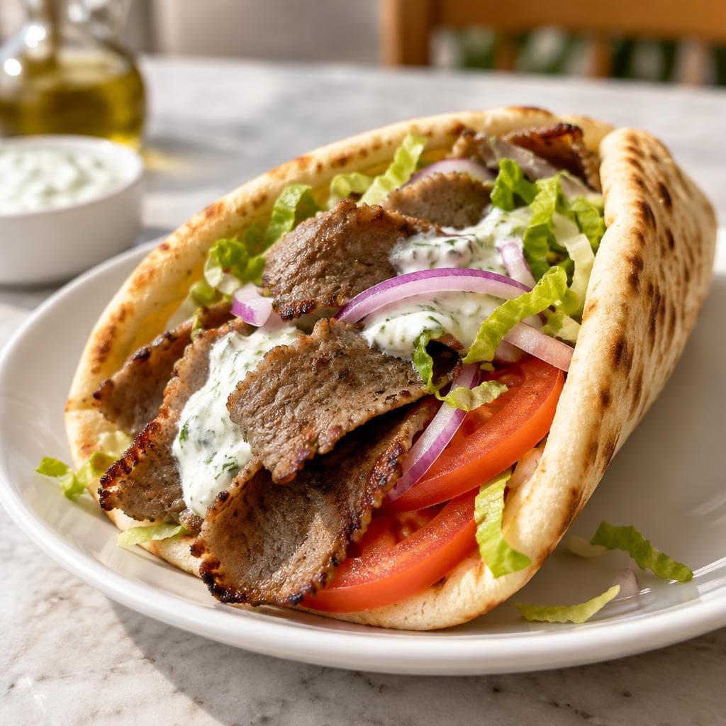 Gyro sandwich